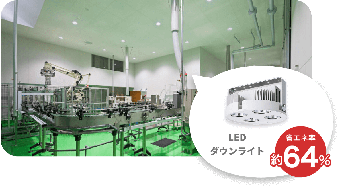 食品工場 A社 様のイメージ